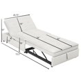 thumbnail image 6 of 4-in-1 Sofa Bed, Chair Bed, Multi-Function Folding, 6 of 6