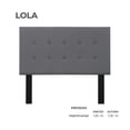 thumbnail image 2 of Cabecera Lola Sansa Matrimonial color Gris claro, 2 of 2