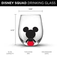 thumbnail image 2 of Juego de Copas de Vino JoyJolt Disney Mickey Mouse Squad set de 4 copas sin tallo de 15 oz, 2 of 3