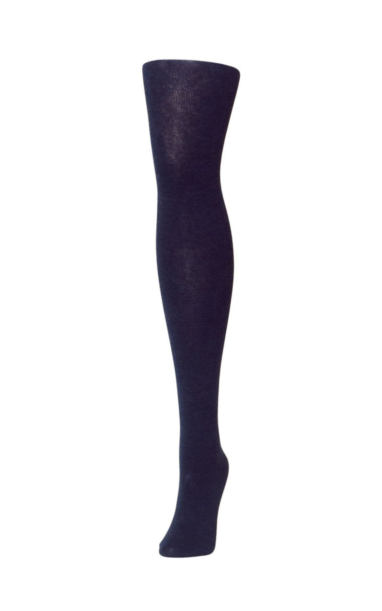 Spot Bamboo Tights in Petrol Blue by Thought 