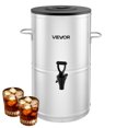 thumbnail image 1 of VEVOR Ice Tea Dispenser 4 Gal/15L for Iced Tea Juice Coffee 304 Stainless Steel, 1 of 9