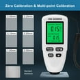 thumbnail image 4 of fastboy Probe Paint Inspection Thickness Gauge Electroplate Metal Thick Tester Meter High-precision LCD Film Measuring Tool White, 4 of 6