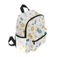 thumbnail image 2 of FORMRS Kids School Backpack with Front Zippered Pocket 12" Student Travel Daypack, Cute Floral, 2 of 6