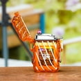 thumbnail image 1 of Plasma Lighter Rechargeable Electronic Windproof Flameless Butane Candle Lighter,Orange, 1 of 8