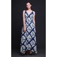 thumbnail image 2 of Bimba Robe de Plage Bohème Sans Manches Longue Maxi à Bretelles Imprimée pour Femmes Shibori - Petit, 2 of 6