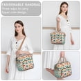 thumbnail image 6 of Beige Cartoon Dinosaurs Flowers Pattern Womens Lunch Box for Work,Insulated Large Lunch Bag for Tween and Teen,Loncheras Para Mujer,Leakproof Adult Lunch Bag for Work,Beach,Travel,Picnic,Camping, 6 of 7