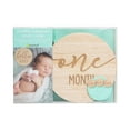 thumbnail image 6 of Pearhead Baby Wooden Monthly Milestone Double-Sided Props, Numbers 1-12, Gender Neutral, Beige, 6 of 7