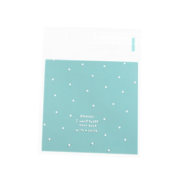 Kearding Surtido de bolsas autosellantes de 100 piezas, bolsas para galletas, Kit surtido, bolsa de regalo autosellante para ceremonia de boda y banquete Type7 NO7 Kearding HA5630-02B