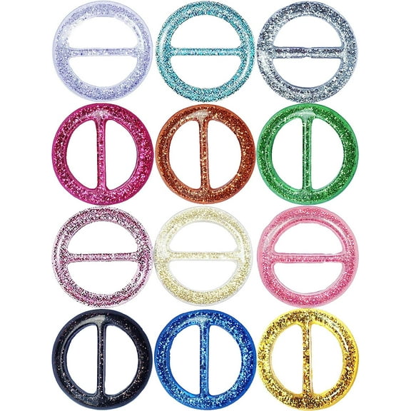 Silk Scarf Ring Clip T-Shirt Tie Clips for Women Fashion Metal Round Circle Clip Buckle Clothing