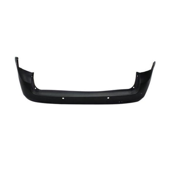 CAPA For 11-17 Sienna Van Rear Bumper Cover w/Park Sensor Holes TO1100285