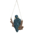 thumbnail image 3 of Hi-Line Gifts 5.75" Hanging Kingfisher on a Branch Outdoor Garden Statue, 3 of 7