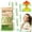 Green, variant on Large Disposable Cooling Wipes, Individually Wrapped No-Rinse Ice Towels, Instant Cooling Body Wipes for Sports, Gym, Travel, Camping, Concerts & Hot Weather, 1 Pc