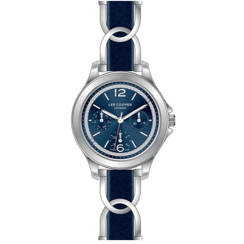 Montre Argentée pour Femmes LC07488.390 avec Cadran Bleu
