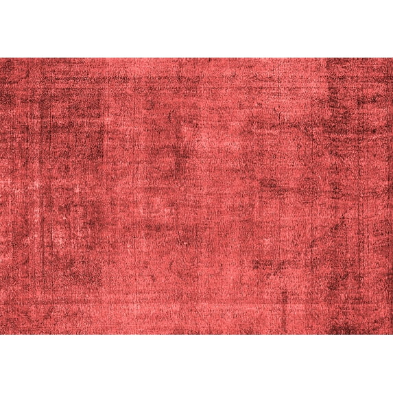 Ahgly Company Indoor Rectangle Oriental Red Industrial Area Rugs, 2' x 3'