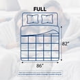 thumbnail image 2 of Utopia Bedding Comforter Full Size 82 x 86 Inches White, All Season Duvet Insert, Down Alternative Box Stitched Bed Comforter with Corner Tabs, Machine Washable, 2 of 8
