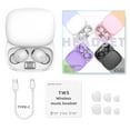 thumbnail image 6 of xjwjuw Bluetooth 5.3 Wireless Sports Earbuds, Breathing Light In-Ear Headphones, IPX5 Waterproof, Noise Reduction, HiFi Stereo, Long Battery Life, Touch Control, Running, Gym, Workout, Travel Use, 6 of 6