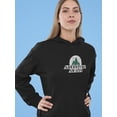 thumbnail image 2 of Mountains Are Waiting For Us Hoodie Women -GoatDeals Designs, Female x-Large, 2 of 4