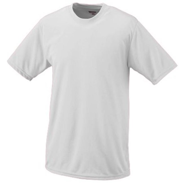 791A Tee-Shirt à Mèche de Jeunesse&44; Blanc&44; Moyen