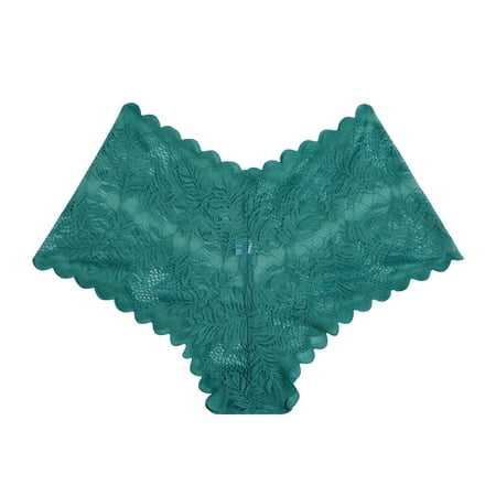 Shapewear Underwear in Clearance Women Sexy Lace Underwear Lingerie Thongs Panties Ladies Underwear Underpants Green 5Xl