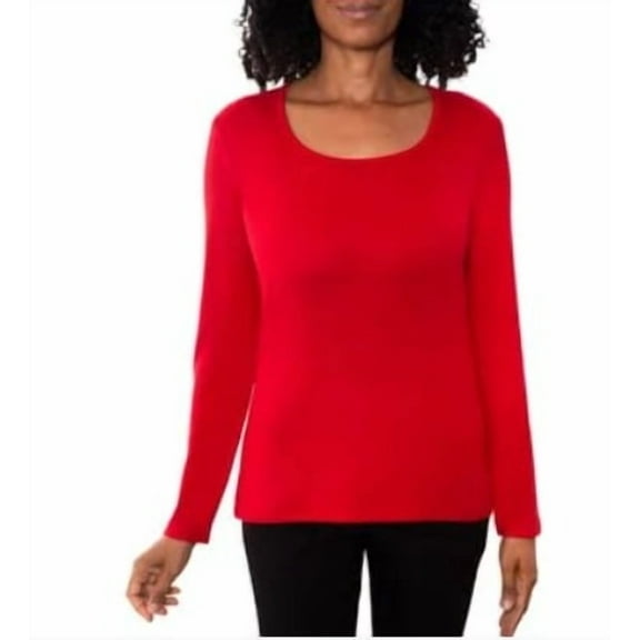 Mario Serrani Long Sleeve Knit Top Sz Medium