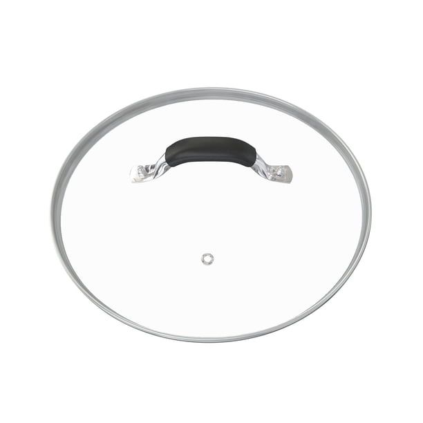 Tapa de olla WishDirect de vidrio templado de 30 cm para sartenes de 30 cm