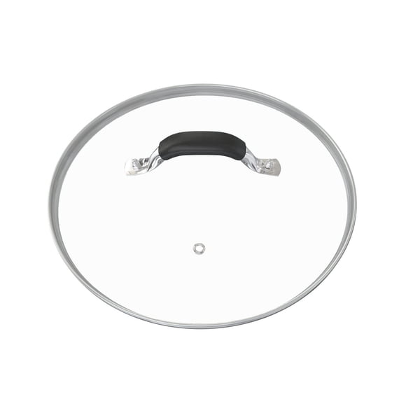Tapa de olla WishDirect de vidrio templado de 30 cm para sartenes de 30 cm