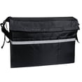 thumbnail image 2 of Yeacher Walker Bag Walker Organizer Pouch Reflective Strip Detachable Shoulder Strap Interior Exterior Pockets Large Capacity Storage Bag for Wheelchair Rollator, 2 of 8