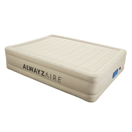 Bestway - AlwayzAire Fortech Airbed with Built-in AC Pump, 17 Inch (Best Way To Grill A New York Strip)