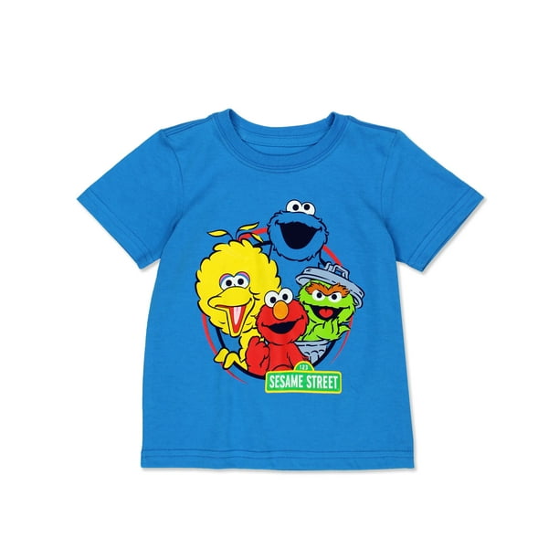 Sesame Baby Toddler Boy's Girl's Short Sleeve T-Shirt Tee BSGC406 - Walmart.com