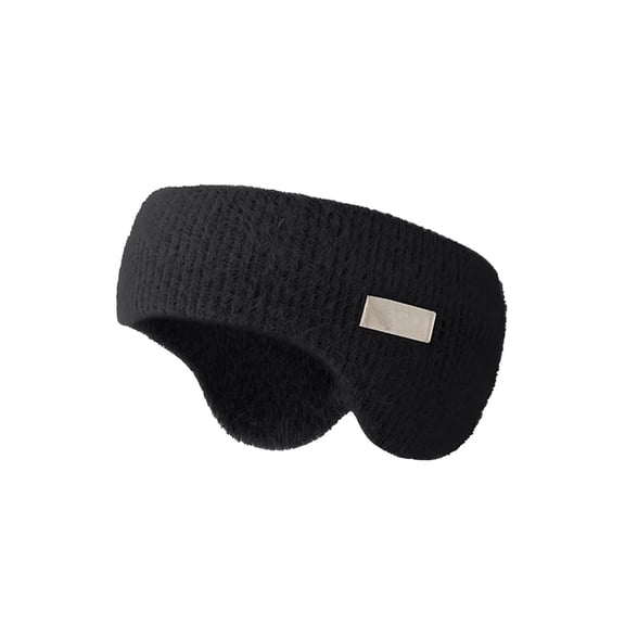 Unisex Foldable Earmuffs, Adjustable Skiing Ear Noise-proof And Warm, Winter Warmth Adjustable Headbands Waterproof Ear Black Free