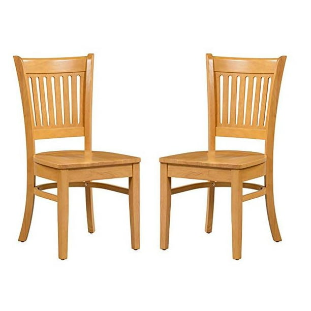 Trithi Furniture Bellingham Solid Wood Kitchen & Dining Chair with