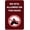 Warning Sign 4, variant on No Beach Access Warning Sign - 8"x12", Private Property Metal Decor for Business, Home, Outdoor/Indoor