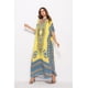 thumbnail image 4 of Vestido largo caftán holgado de verano con estampado étnico para mujer, ropa de playa y noche, 4 of 5