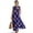 American Flag 2, variant on Blue Palm Leaf Print Summer Maxi Dress Women, Sleeveless Tank Dress, Linen Look Long Dresses with Pockets, Loose Casual Flowy Beach Vacation Outfit, 2XL