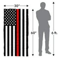 thumbnail image 6 of Thin Red Line American Flag Beach Towel 30' X 60', 6 of 6