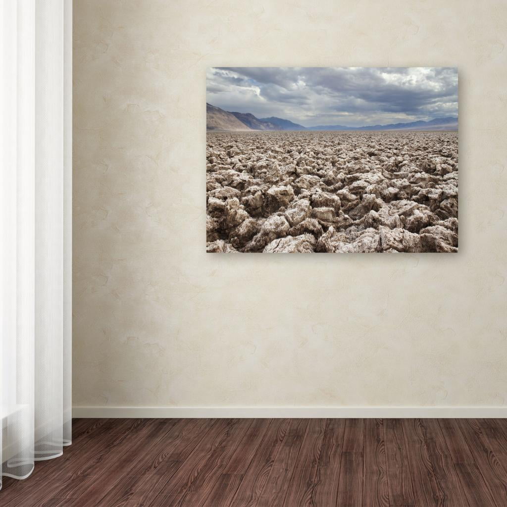 Trademark Fine Art "Devil's Golf Course" Canvas Art by Pierre Leclerc