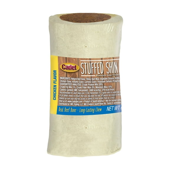 Cadet Stuffed Shin Bones for Dogs Chicken Small (1 Count)