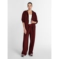thumbnail image 3 of Athletic Works Women's Wide Leg Fleece Pants, 30'' Inseam, Sizes XS-XXXL, 3 of 6
