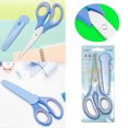 thumbnail image 2 of Kids Scissors For School Crafting Durable Student Scissors With Protective Sleeve Blunt Tip Design Ideal For Children Art Projects, 2 of 4