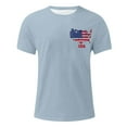thumbnail image 6 of Taqqpue 4th of July Shirts for Men USA American Flag Patriotic Independence Day Higher Quality Short Sleeve T-Shirt M-4XL, 6 of 6
