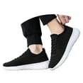 thumbnail image 3 of Espadrilles Chaussures de Sport Chaussures de Course Gym Intérieur Route Course Loisirs Marche Course Femmes Blanc 45, 3 of 9