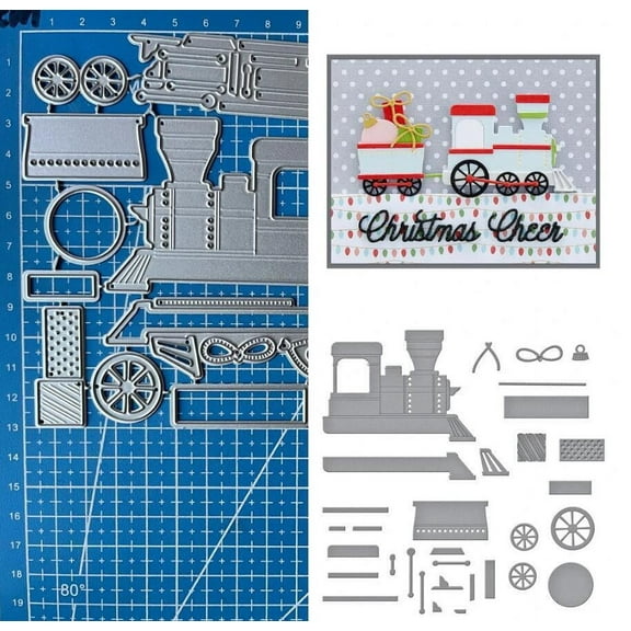 Metal Cutting Dies Gift Car Scrapbooking Embossing Paper Card Crafts Stencils