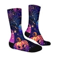 thumbnail image 4 of Kamentoy Unisex Mid-Calf Socks with Halloween Print Socks Breathable Stretch Socks Comfortable Ribbed Cuff Socks for Men and Women, 4 of 6
