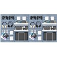 thumbnail image 1 of Pegboard Combination Kit .x .Wall Mounted Storage Set with Pegboards & Accessories Hanging Peg Boards Organizer, 1 of 4