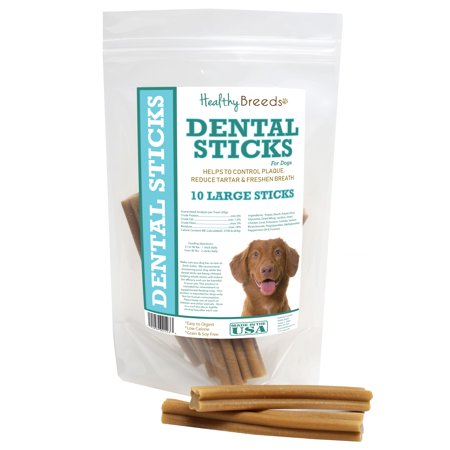 Healthy Breeds Nova Scotia Duck Tolling Retriever Dental Sticks Large 10 Count