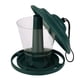 thumbnail image 4 of Comedero para pájaros colgante Decoración de jardín al aire libre - Dispensador de semillas de plástico transparente | Fácil de llenar y limpiar | Contiene semillas mixtas y girasol | Resistente a, 4 of 9