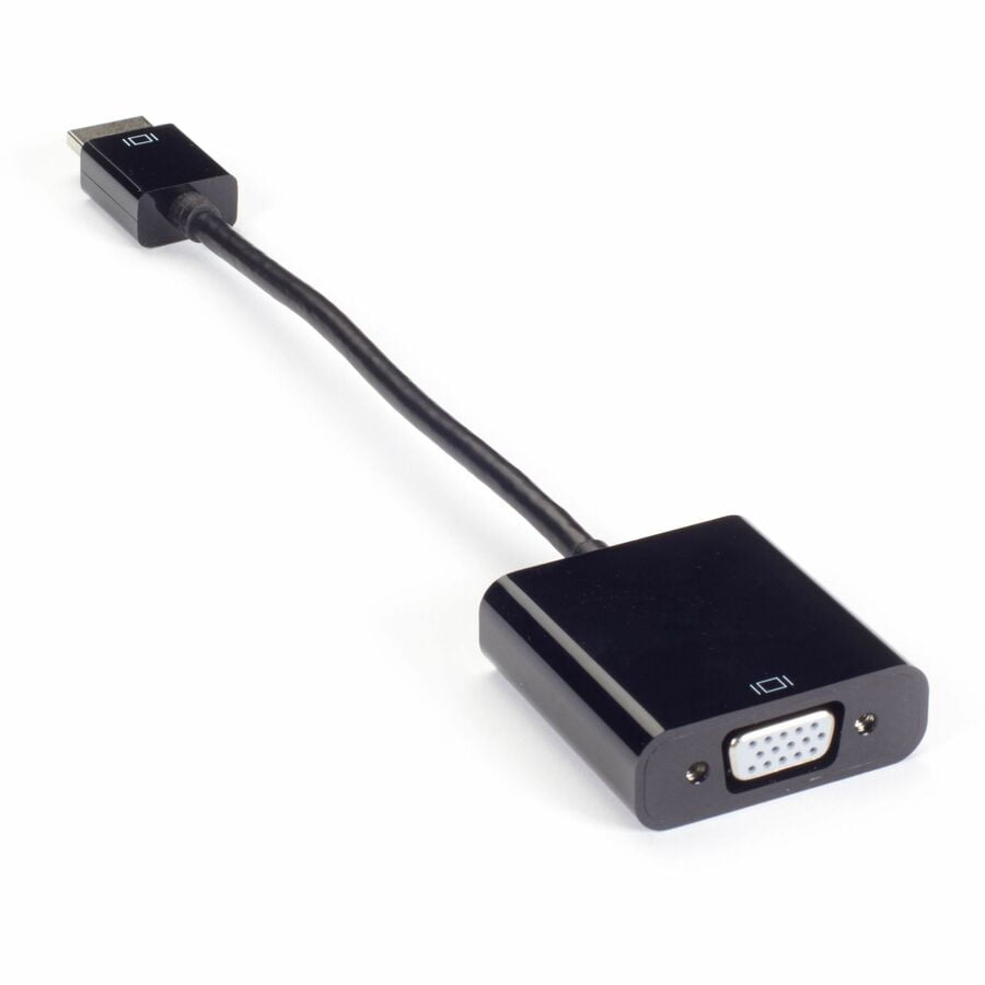 Black Box HDMI to VGA Adapter Converter with Audio Male/Female Dongle