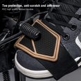 thumbnail image 4 of Motorcycle Shoe Protector Rubber Gear Shift Lever Non-Slip Gear Guard Motorcycle Gear Pad（brown）, 4 of 5