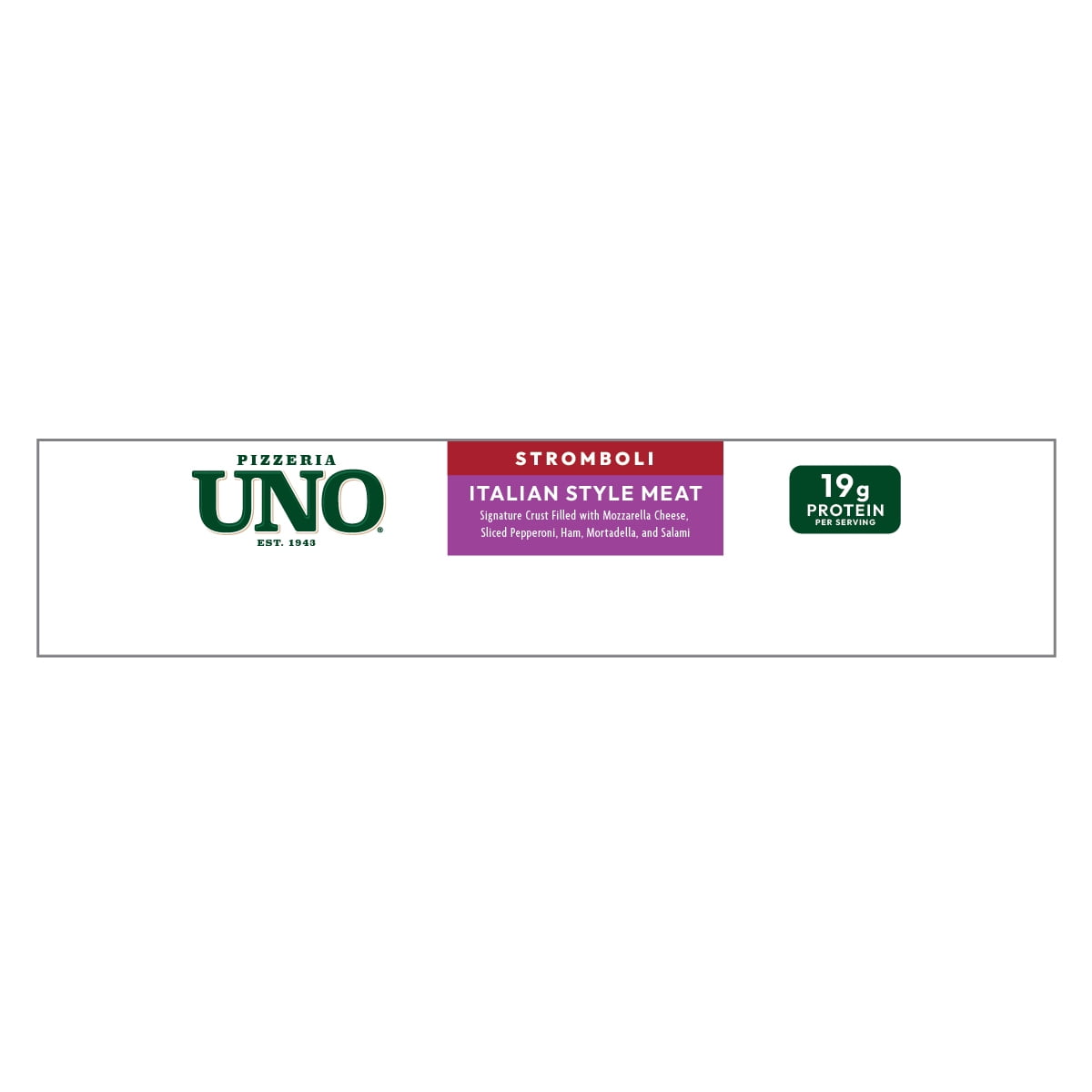 Pizzeria Uno Italian Style Meat Stromboli, 5 oz, Twin Pack, Frozen