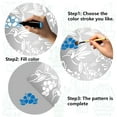 thumbnail image 4 of 16*16cm Seaweed Stencils Ocean Creatures Stencil Metal Journal Stencil Shells Stencils Stainless Steel Template Tool for Wood Burning Pyrography and Engraving Scrapbooking Crafting DIY, 4 of 9